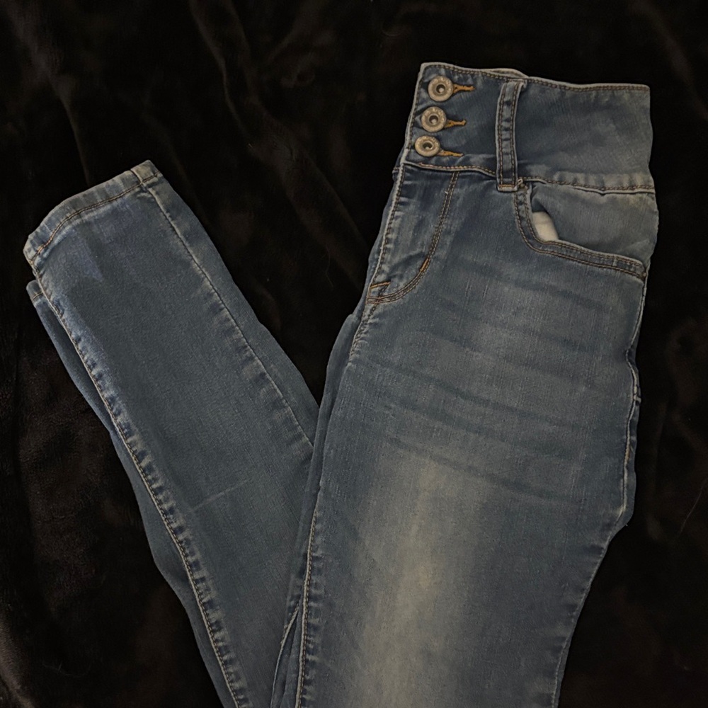 High Rise Blue Women's Jeans